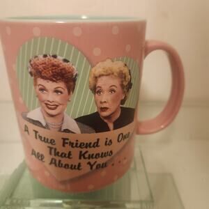 I Love Lucy True Friends Oversized Coffee Mug